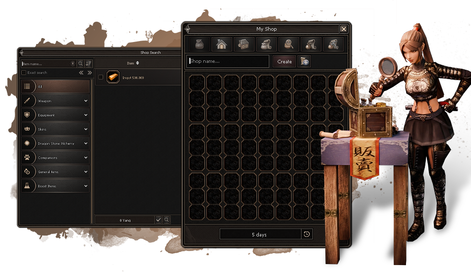 Shop Search UI